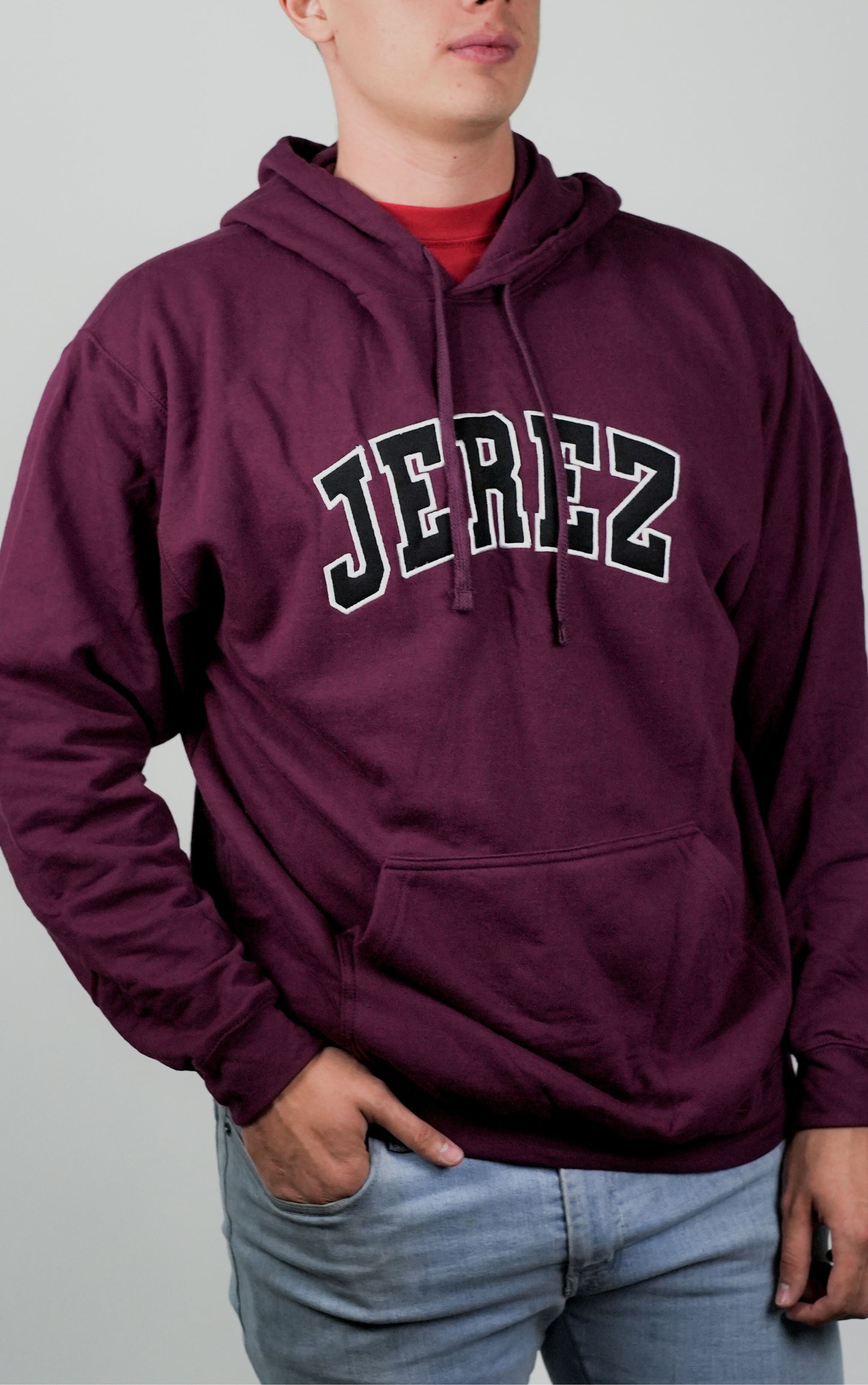 SUDADERA JEREZ BORDADO