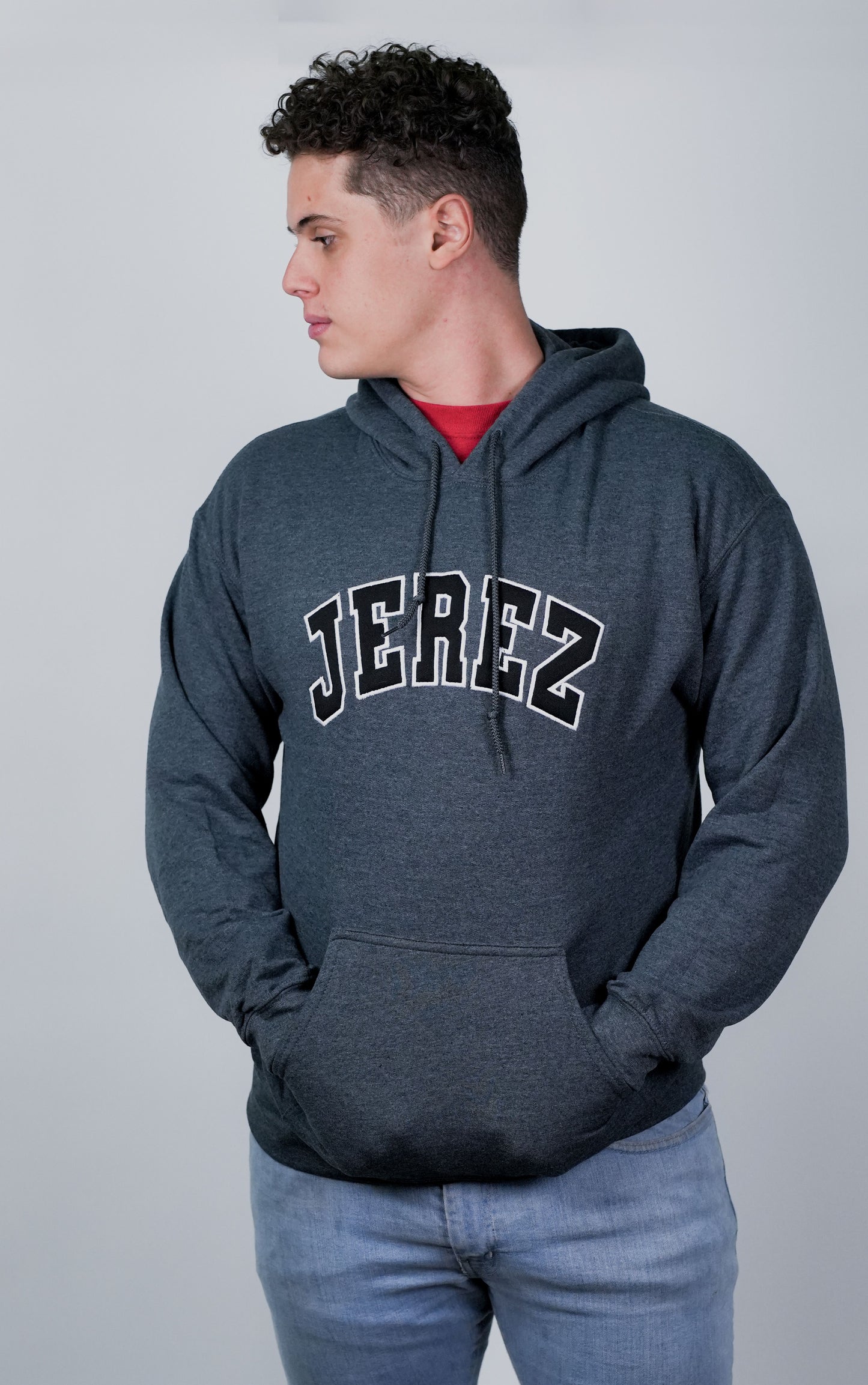 SUDADERA JEREZ BORDADO