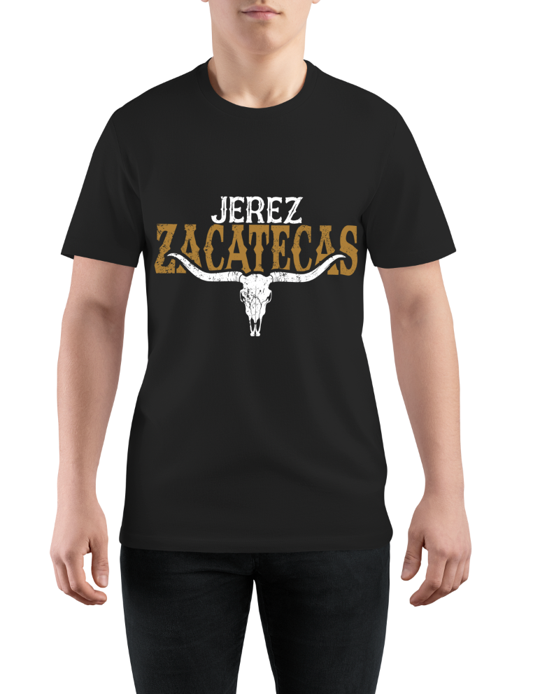 PLAYERA ALGODON TORO CUERNOS