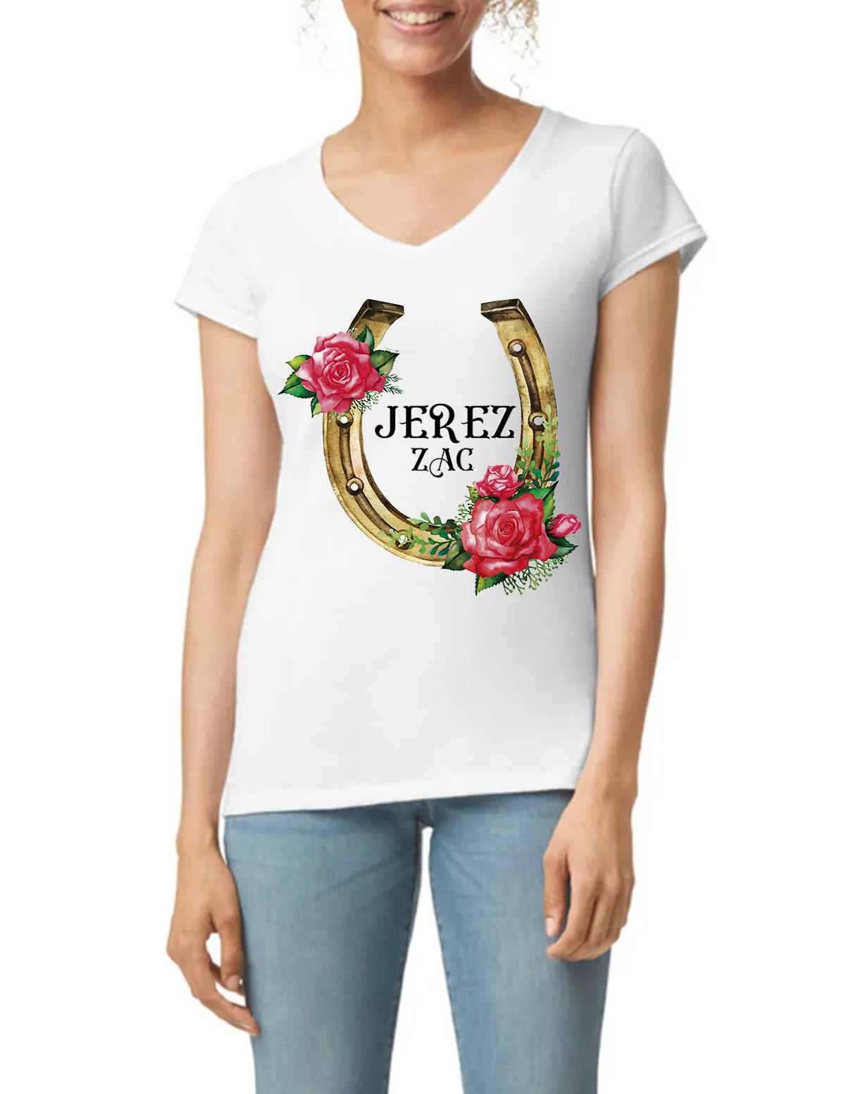 BLUSA MUJER ALGODON HERRADURA