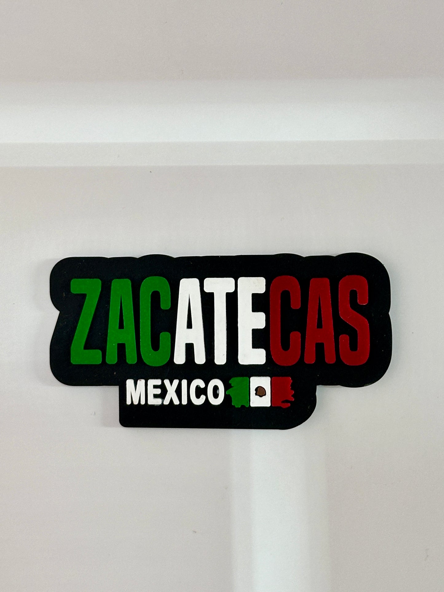 IMÁN DE ZACATECAS NEGRO PVC