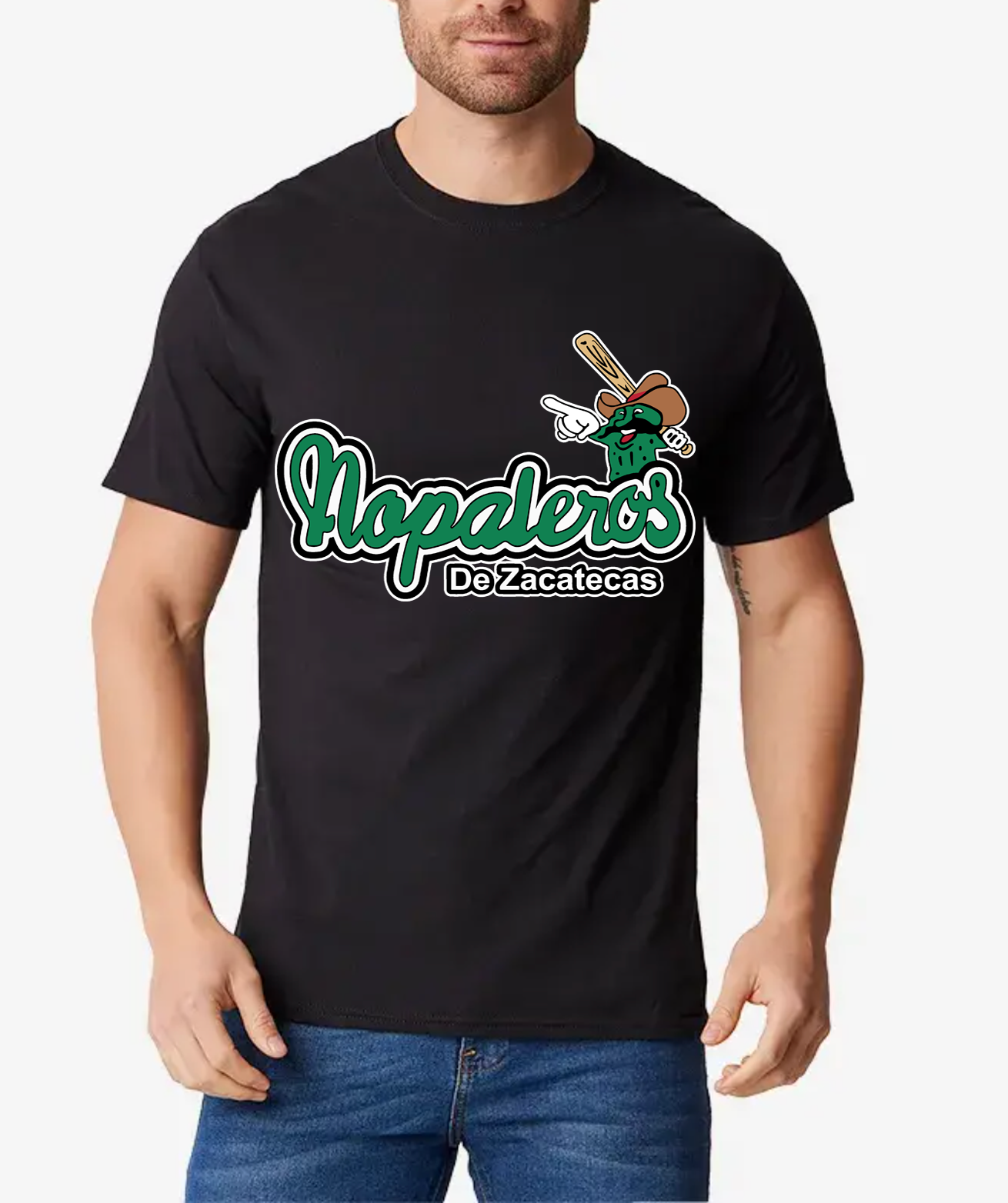 PLAYERA DE ALGODON NOPALEROS