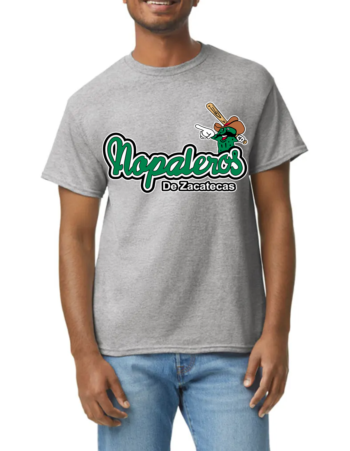 PLAYERA DE ALGODON NOPALEROS