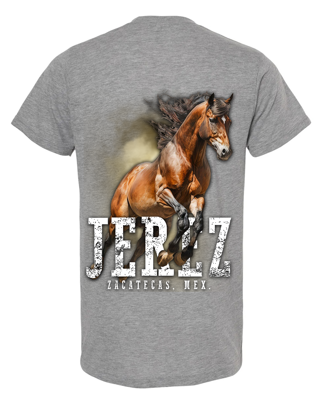 PLAYERA POLIESTER CABALLO SALTANDO