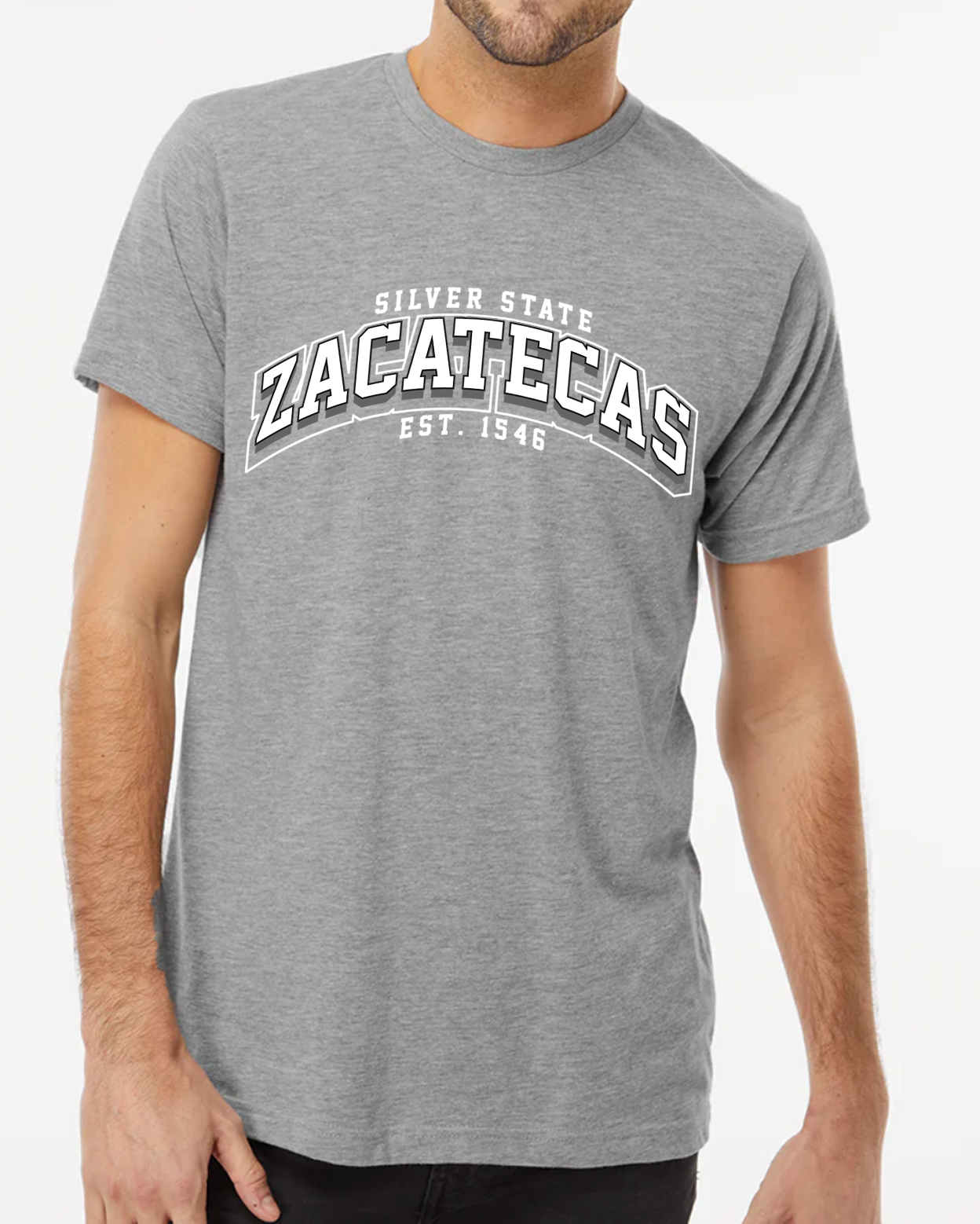 PLAYERA POLIESTER ZACATECAS SILVER STATE