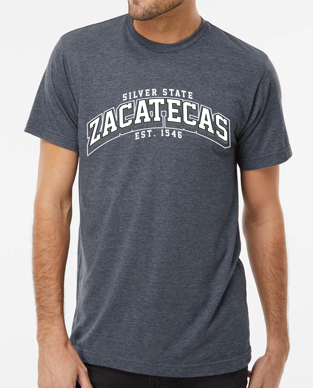 PLAYERA POLIESTER ZACATECAS SILVER STATE