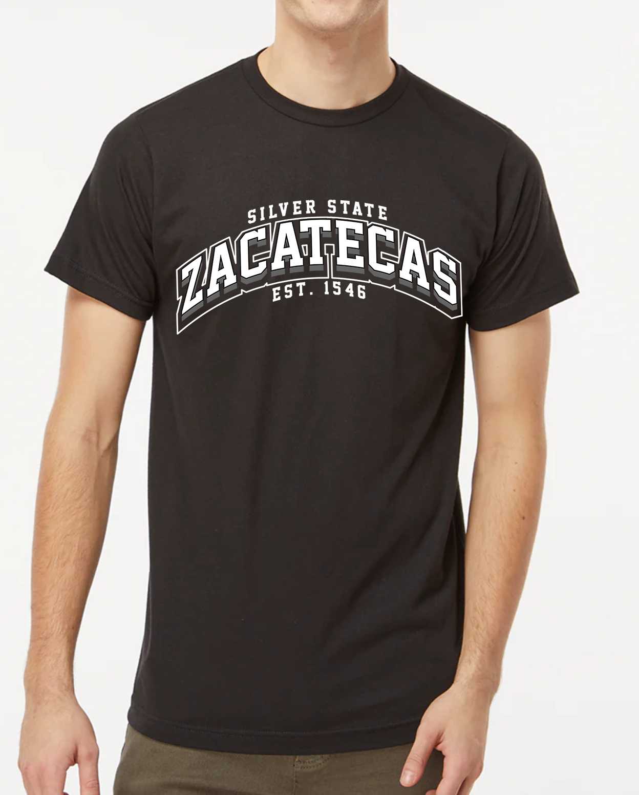 PLAYERA POLIESTER ZACATECAS SILVER STATE