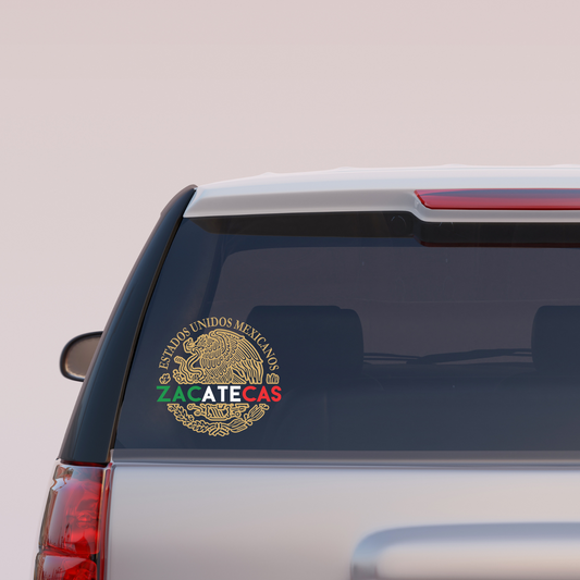 STICKER ESCUDO ZACATECAS