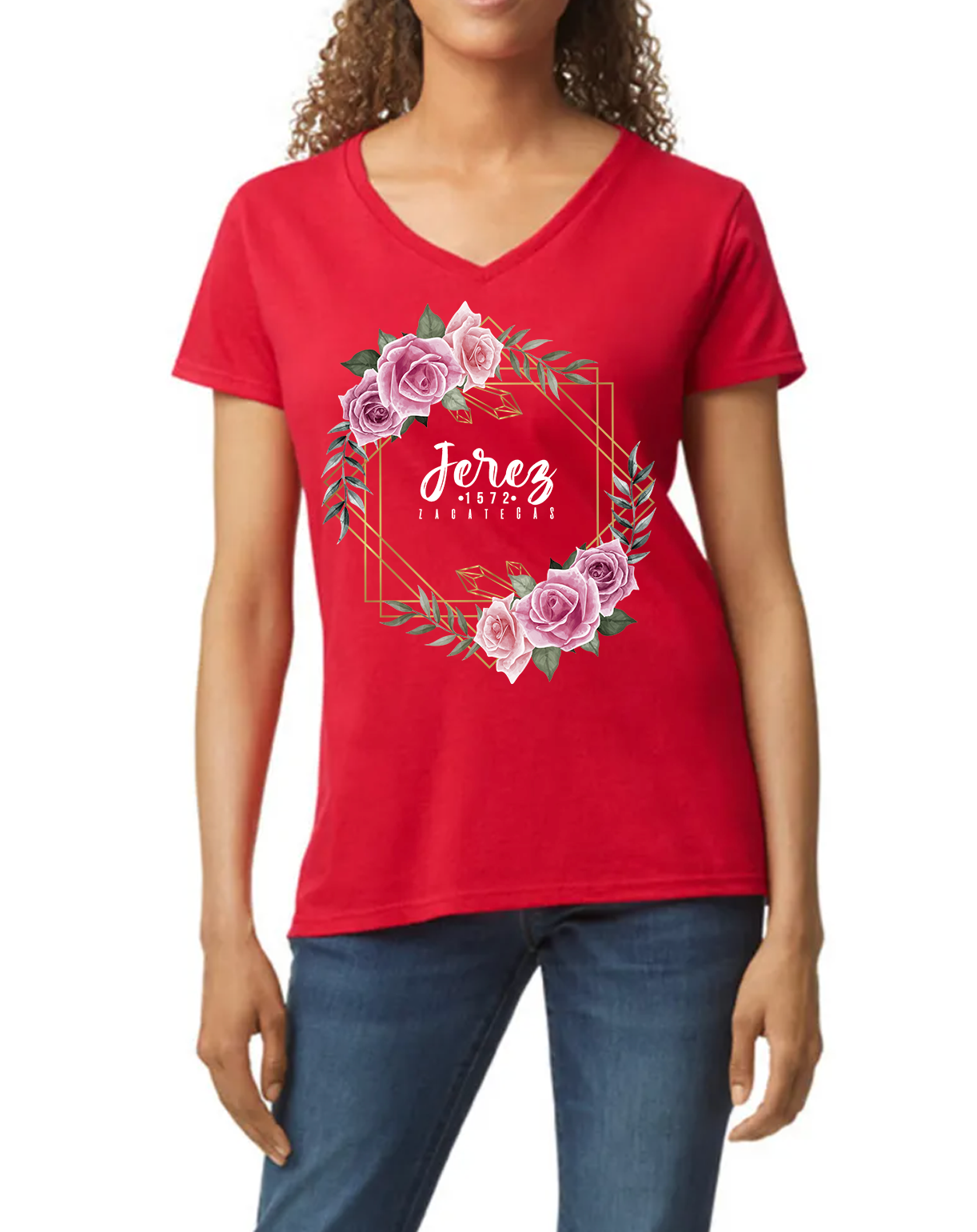 BLUSA ALGODON  MUJER  FLORES ROSA