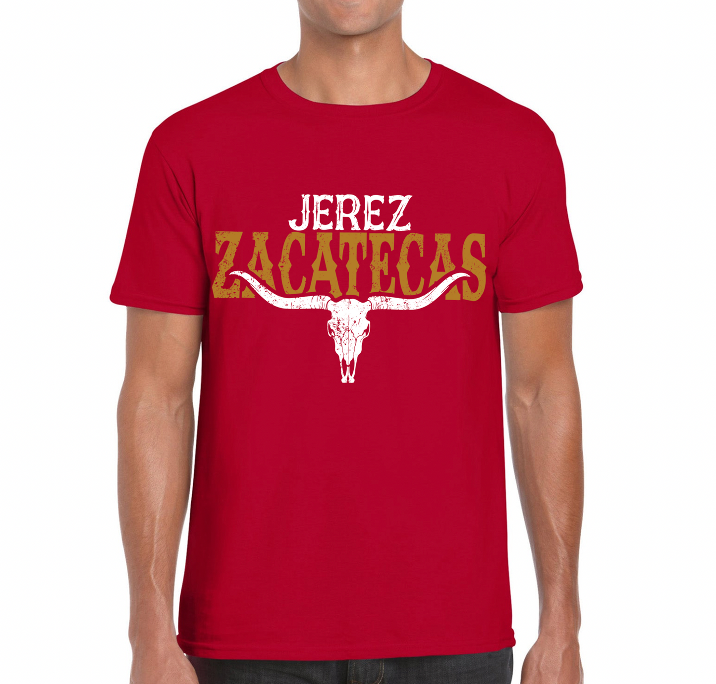 PLAYERA ALGODON TORO CUERNOS